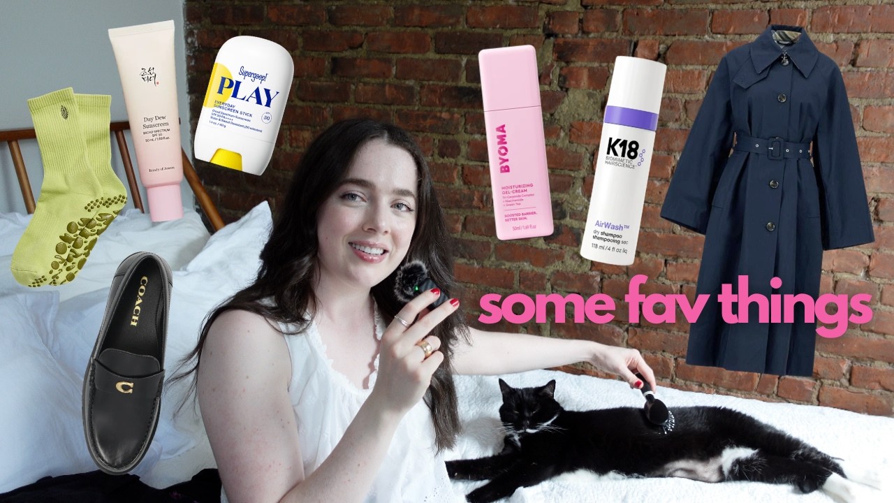 April & May favs, empties, and purchases!! and we got a cat!!!