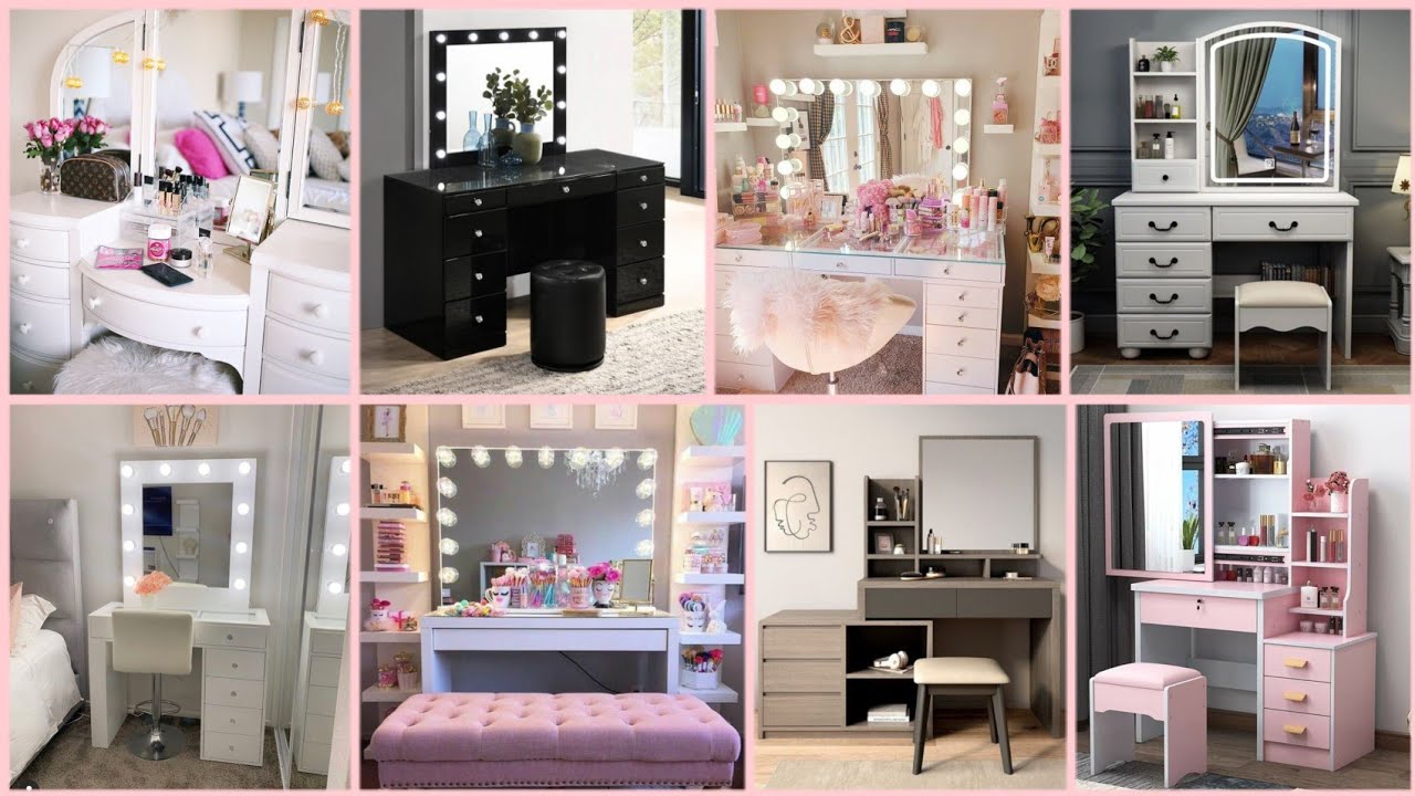 60+ Stylish Vanity Ideas 2023/Makeup Declutter 2023/Beautiful Vanitys/Makeup Vanity Designs/#Vanitys