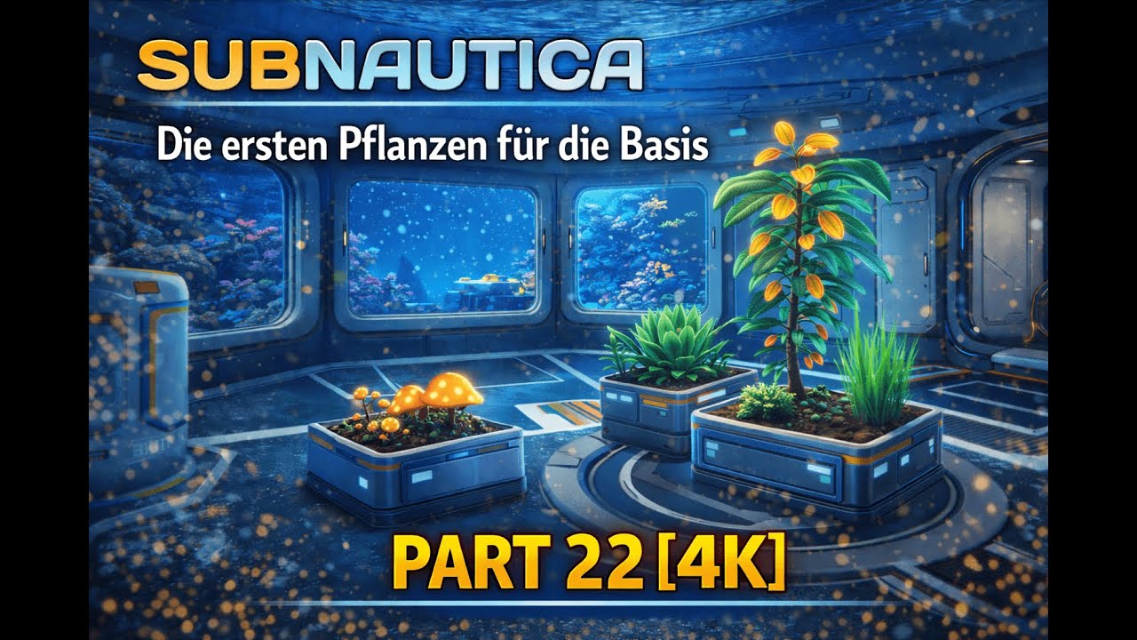 Subnautica – Die ersten Pflanzen für die Basis | Part 22 [4K]