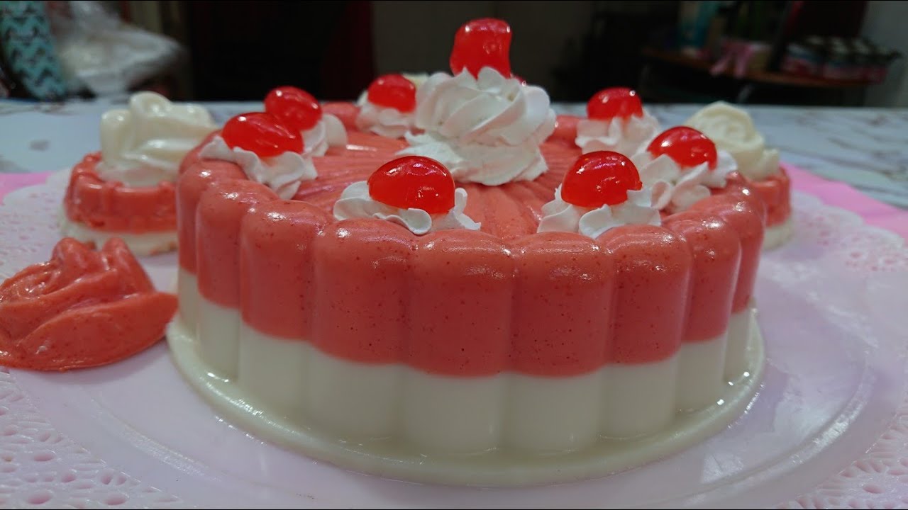 Gelatina de cereza cremosita