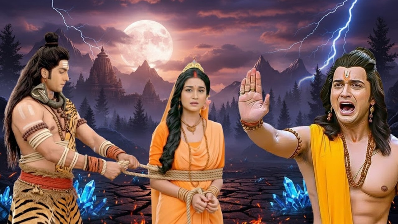 आख़िर क्यों महादेव ने सीता जी को बनाया बंदी? | Shrimad Ramayan | #ram #ramayan