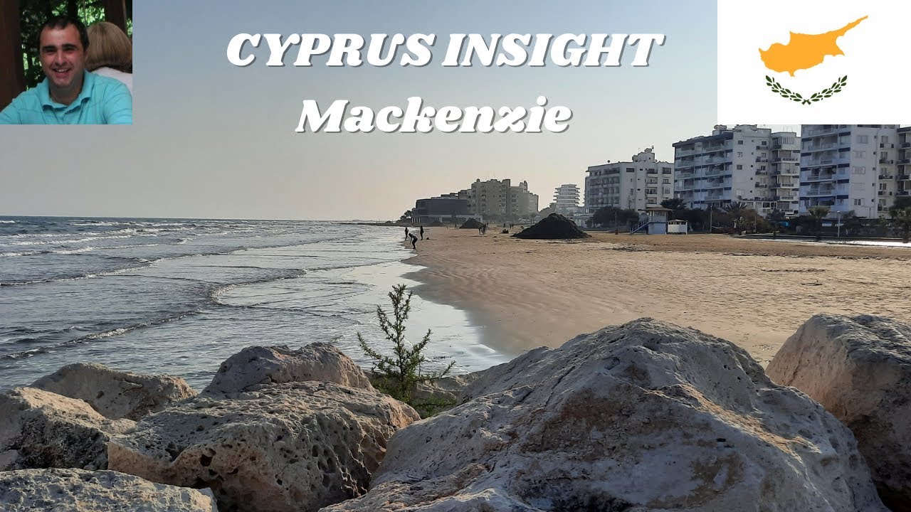 Mckenzie Beachfront, Larnaca Cyprus Stroll Along on New Years Day.