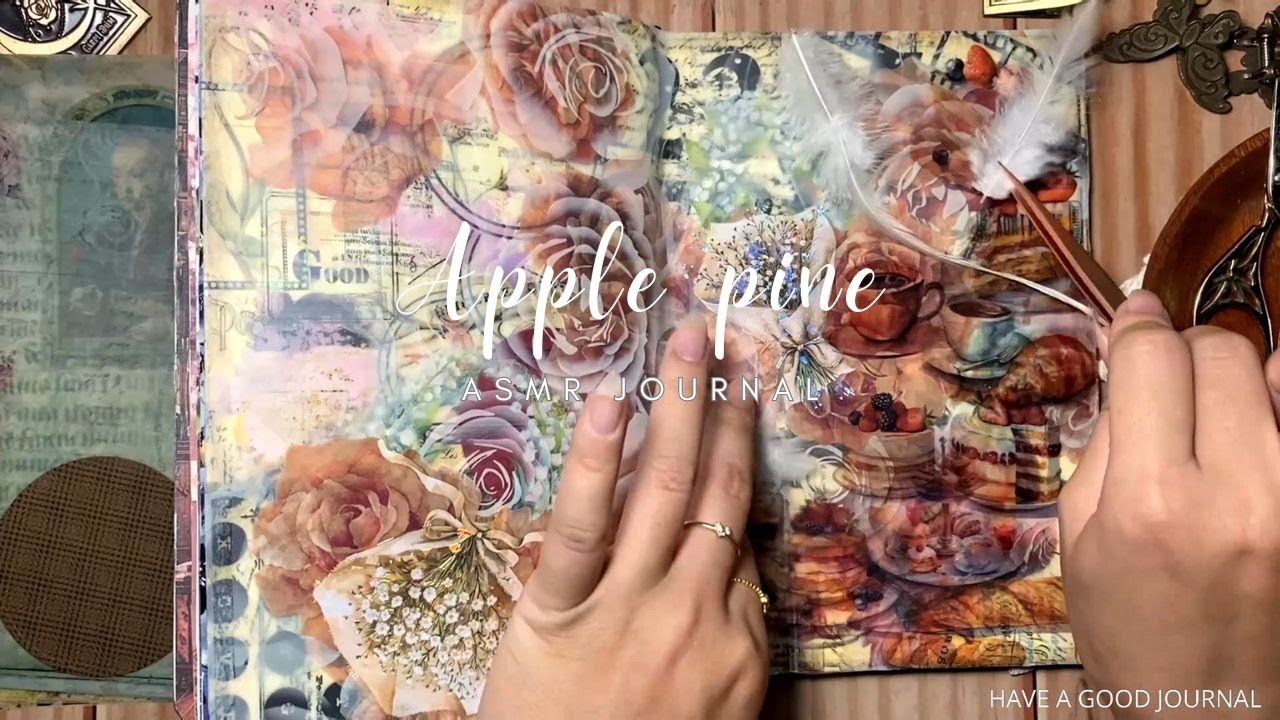 ASMR Journal | Apple pine | Have a good journal