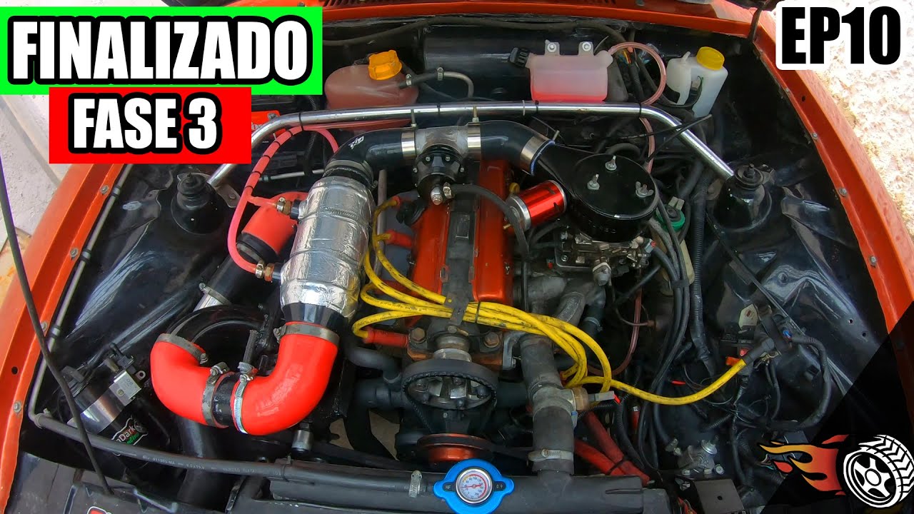 Fase 3 FINALIZADA - Ajustes finais Water Cooler e Válvulas - EP10 Chevette Supercharger Darwin