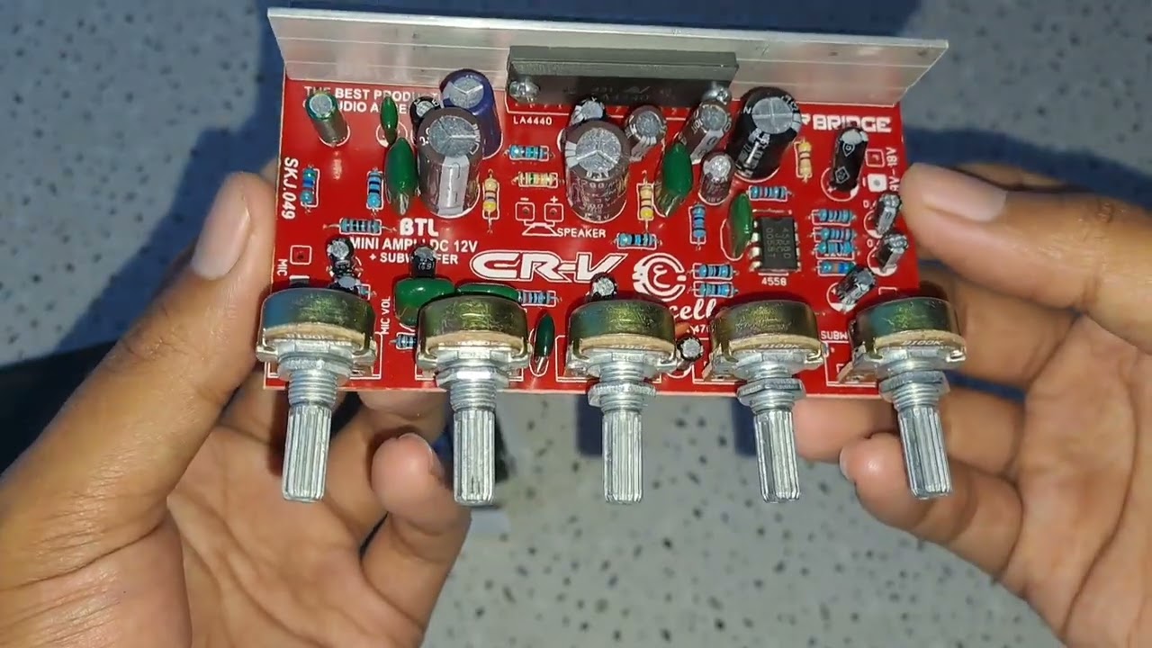 Review dan tes kit amplifier 150watt 12volt dc