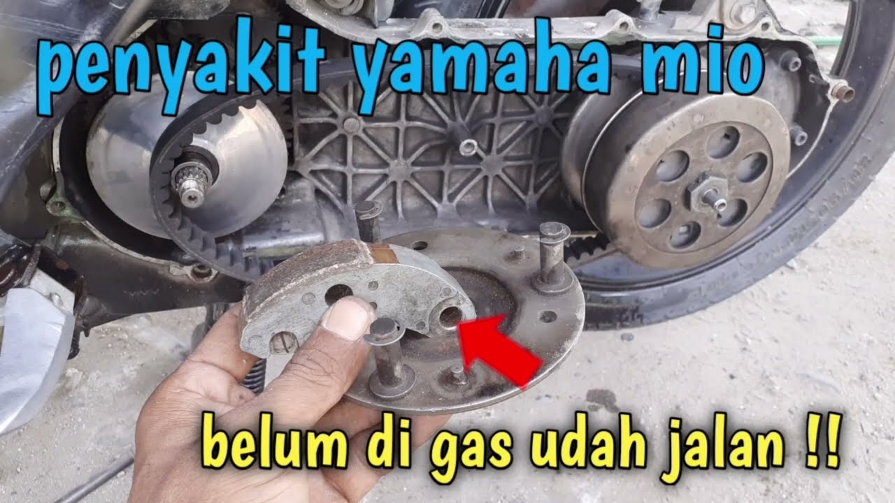 penyebab yamaha mio belum di gas udah jalan sendiri