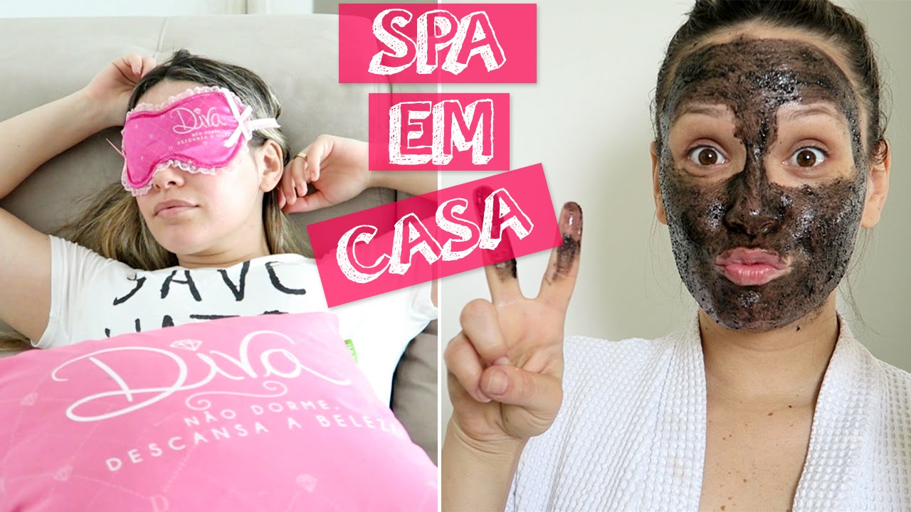 MINHA NOVA ROTINA DE SPA EM CASA (: