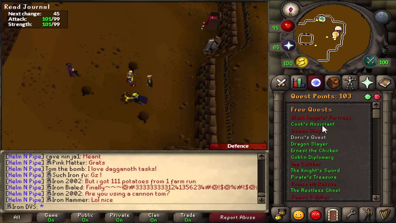 Oldschool Runescape Ironman - Episode 1 - Introduction (Iron DVS)
