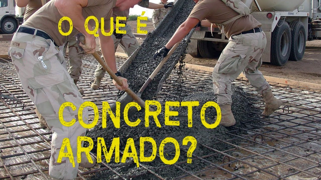 O que &eacute; concreto armado?