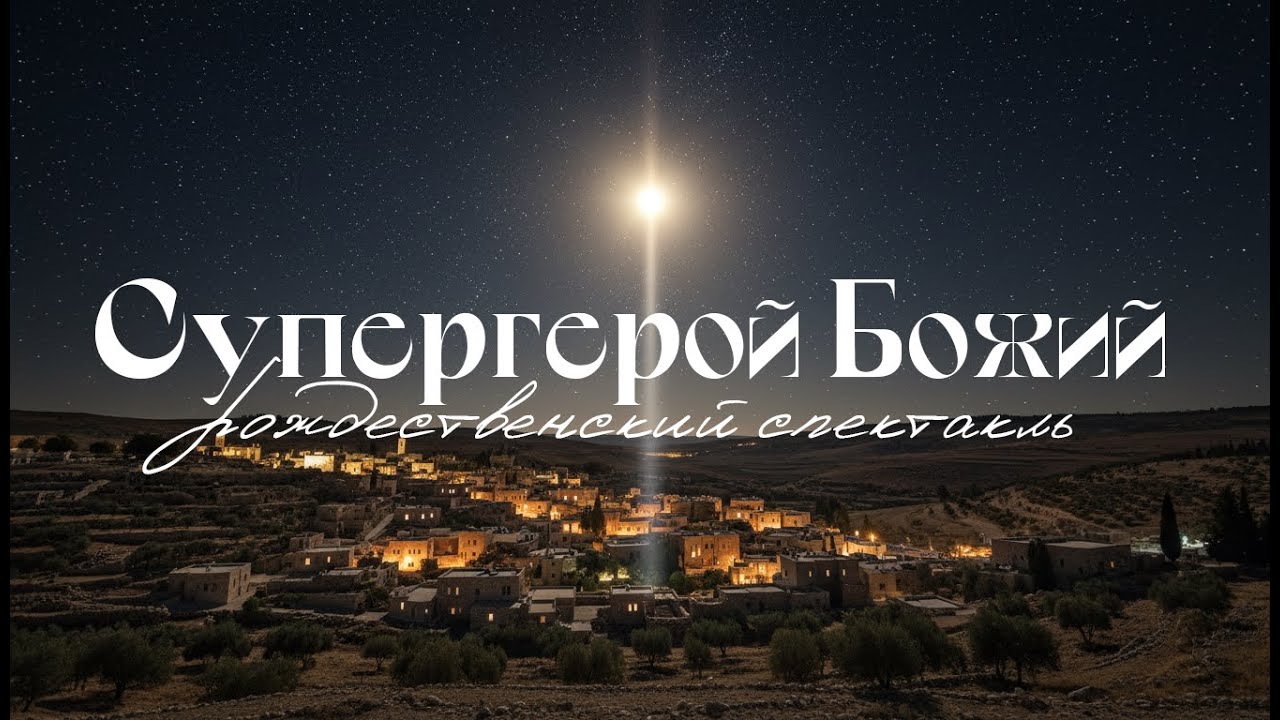 Рождественский спектакль | Супергерой Божий | Церковь 