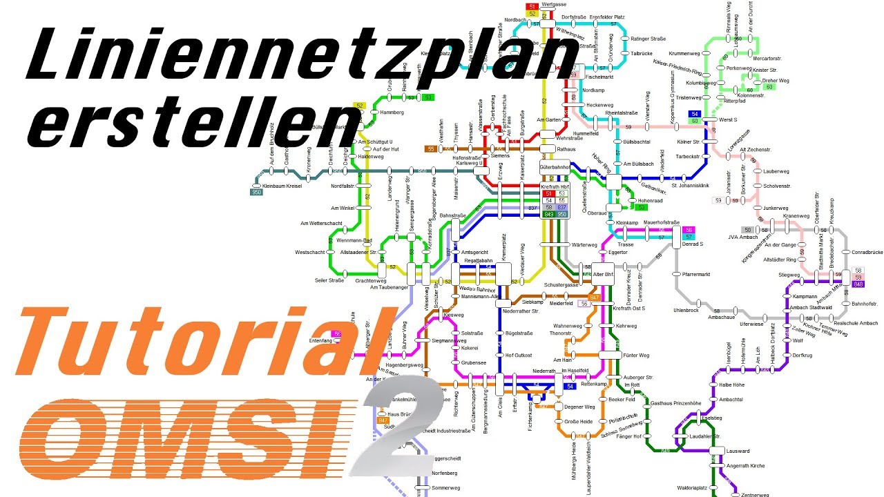 OMSI 2 Tutorial: Liniennetzplan erstellen