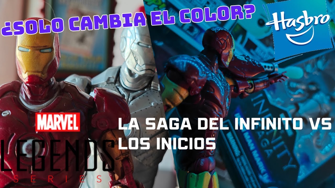 Review Marvel legends Ironman MK2 y MK3 \ La comparativa de dos generaciones.