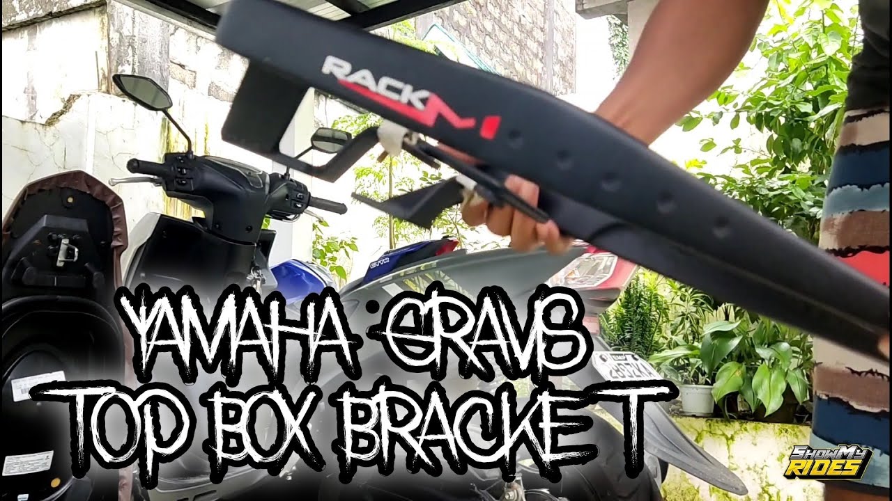 Mio Gravis Top Box Bracket Installation | Rack M