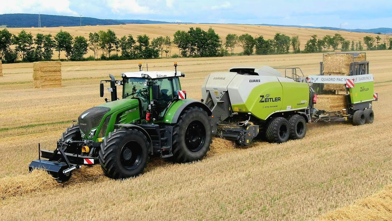 Fendt 933 | Claas Quadrant 5300 | TST Quadro Pack | 🇩🇪DT21
