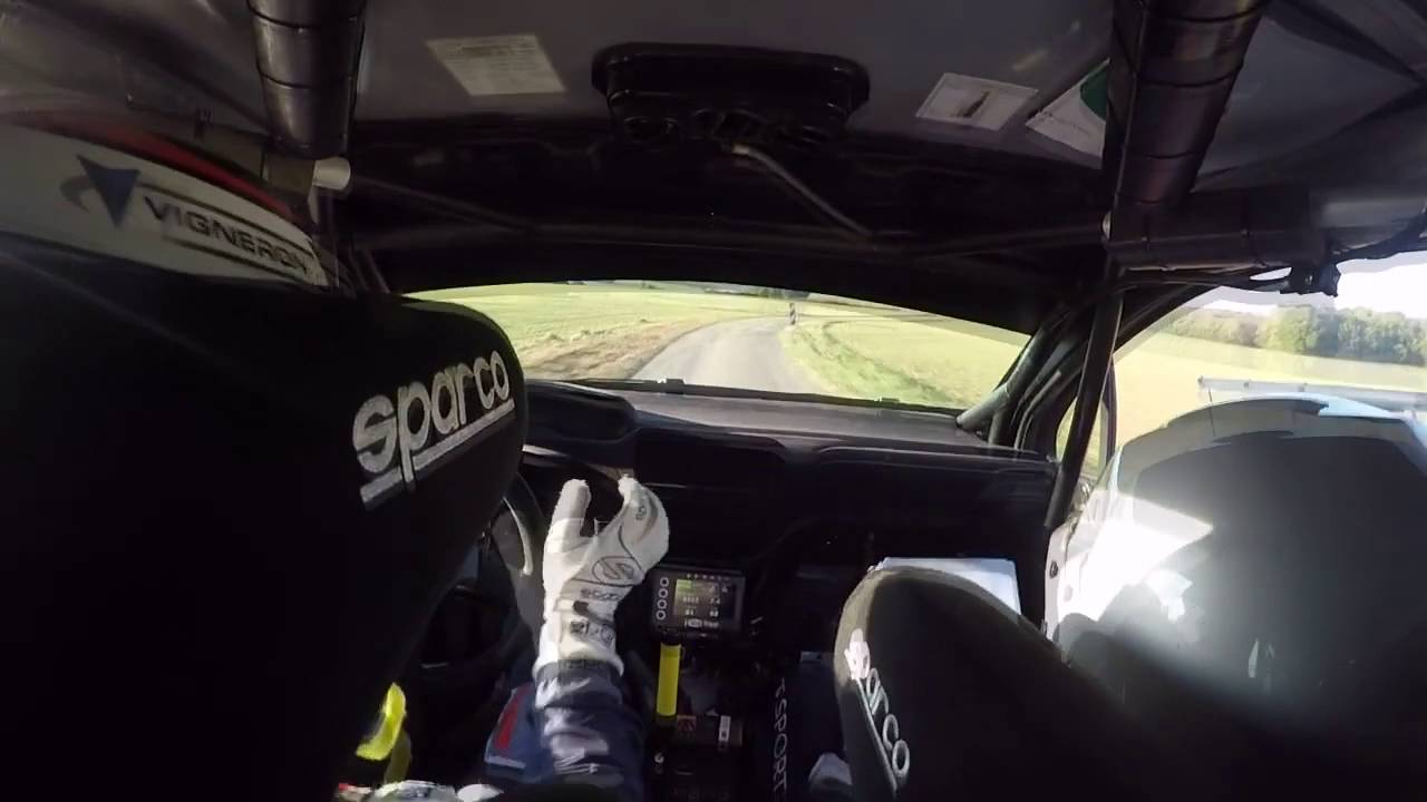 Finale des Rallye 2016, Crevaison Quentin Giordano - Thomas Roux, Peugeot 208 R5