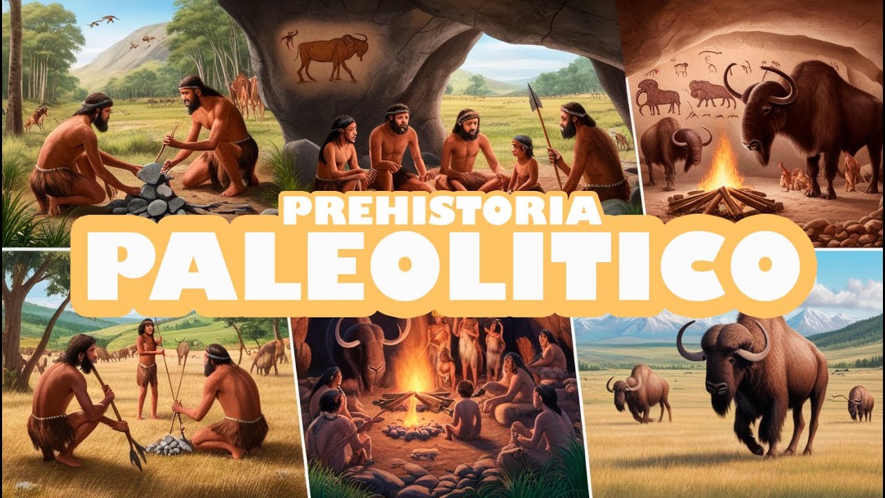 Paleol&iacute;tico explicado: Herramientas, fuego y vida de los primeros humanos