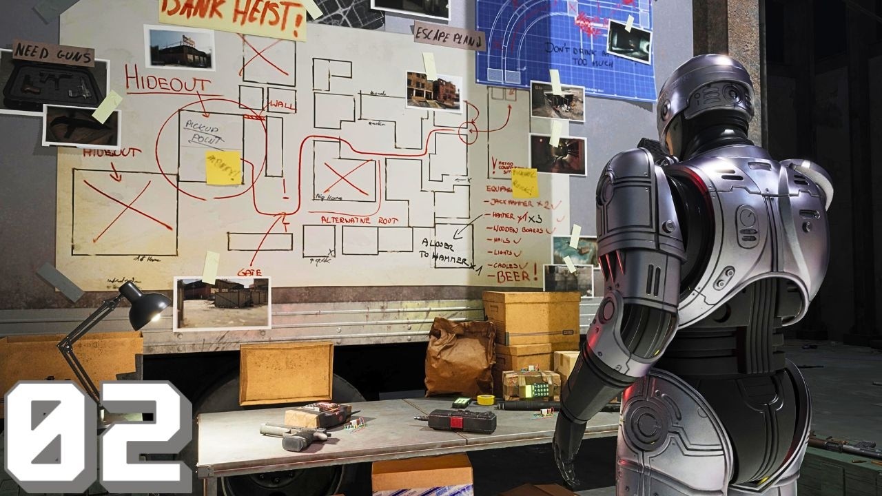 Basically Playing a Robocop Movie