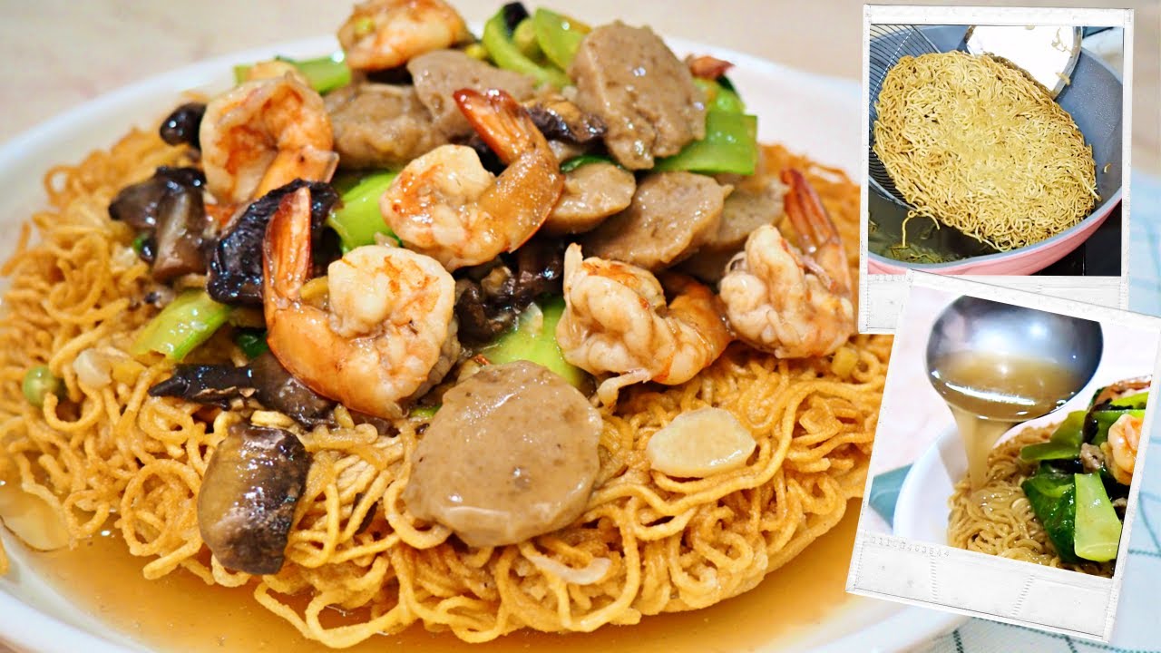 Ifumie Goreng Siram | Resep Rahasia Ifu mie ala Restoran Chinese