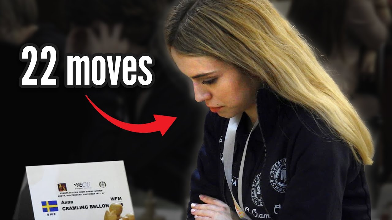 It Only Took 22 Moves...