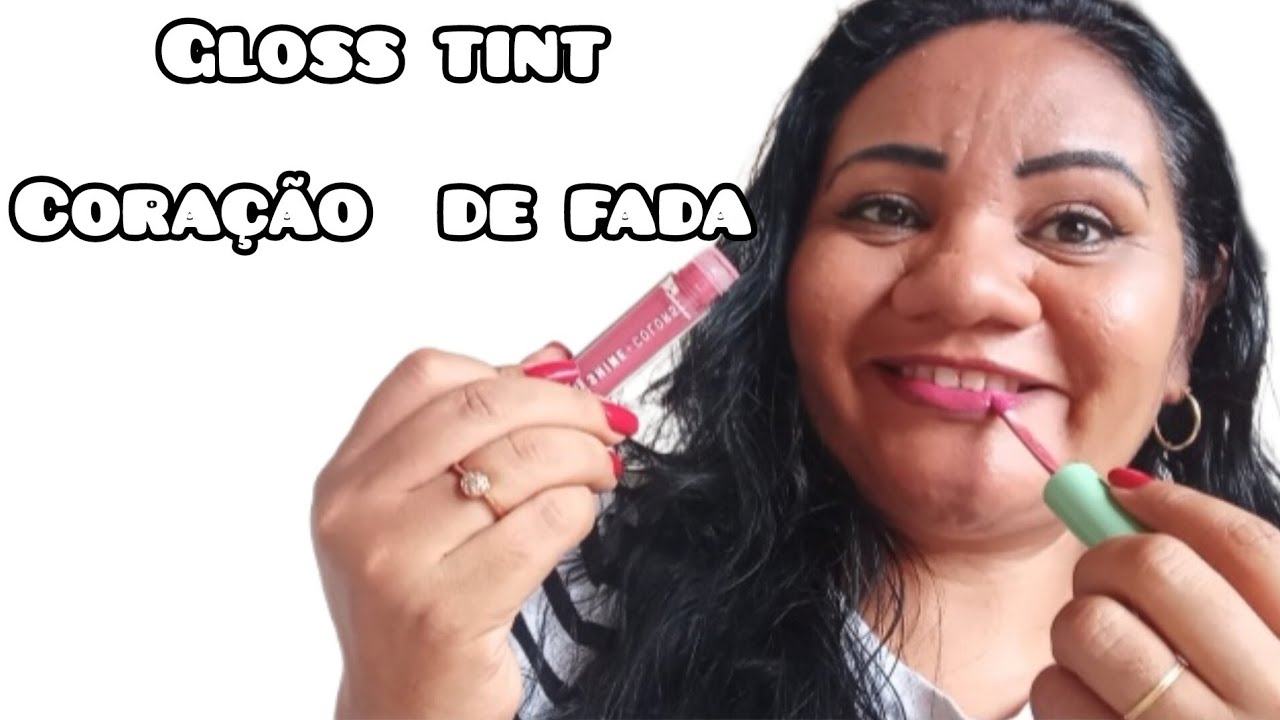 Gloss tint abelha rainha 👑  coração de fada