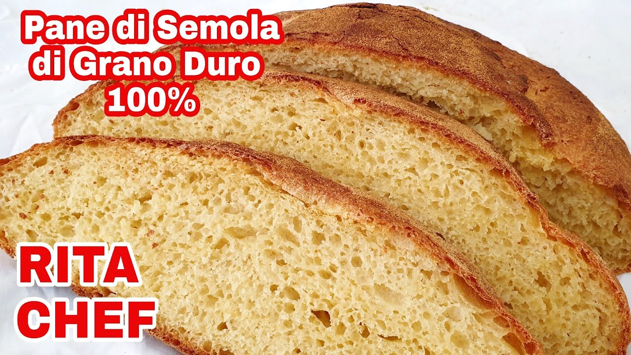 ДУРУМ ПШЕНИЦЫ СЕМОЛИН ХЛЕБ 100% РИТА ШЕФ-ПОВАР