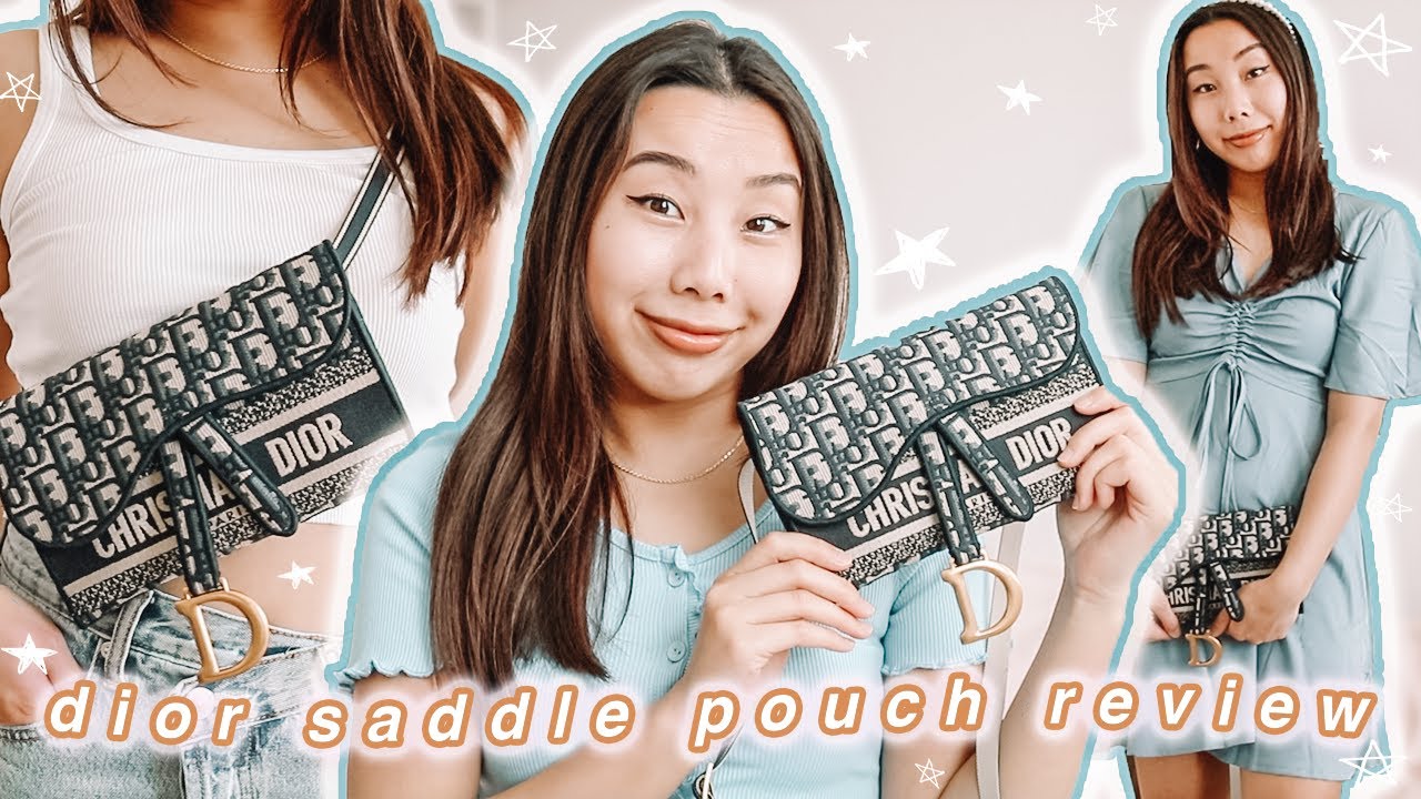 DIOR slim saddle pouch review + how to style