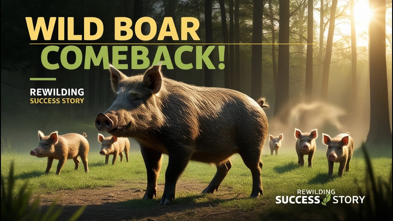 The Wild Boar's Comeback In Europe Rewilding