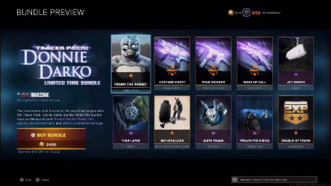 How to get Donnie Darko Bundle in Warzone Early!!!