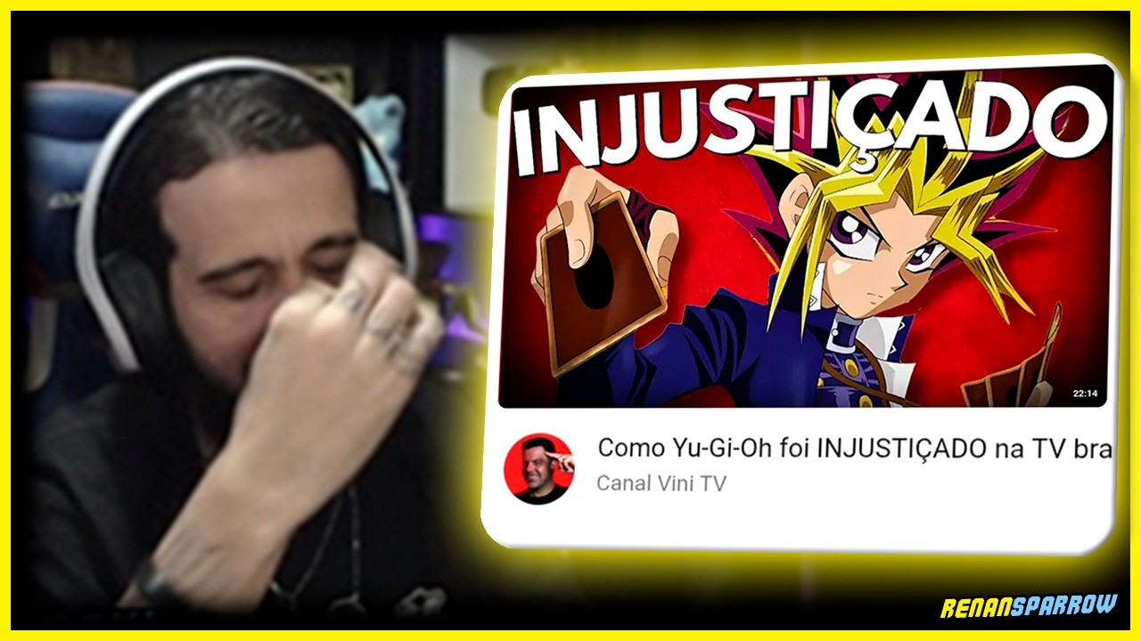 Como Yu-Gi-Oh foi INJUSTIÇADO na TV brasileira (Documentário) // React @CanalViniTV