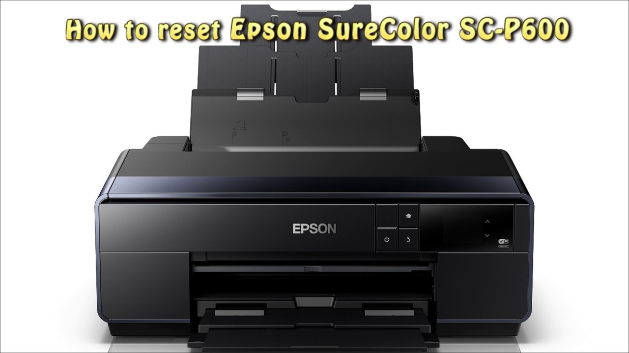 Reset Epson SC P600 Waste Ink Pad Counter