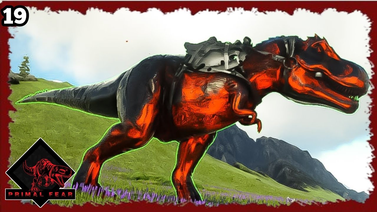 Chaos Rex Taming 🔥 How to tame Chaos Rex Ark Survival Evolved 🔥 Ark Primal Fear EP.19
