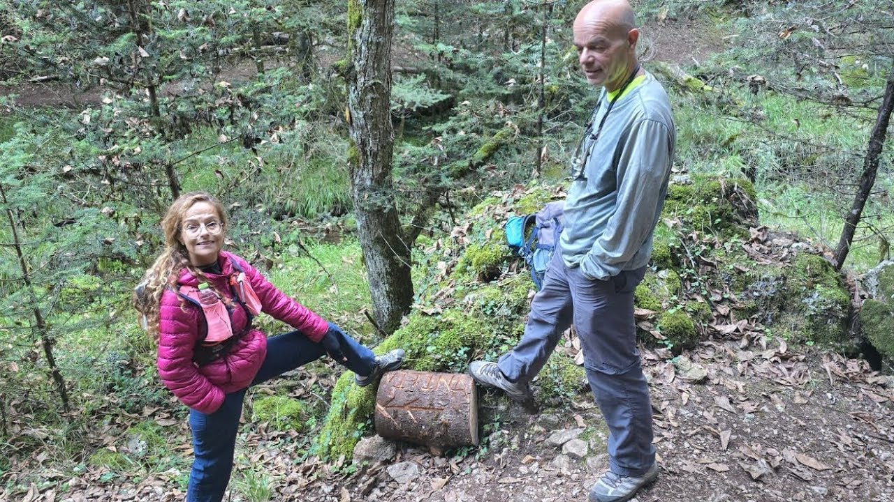Menalon trail sections 4 and 5 from Eilati to Nymphasia 18.10.2024  שביל מנלון מקטע 4 ו 5
