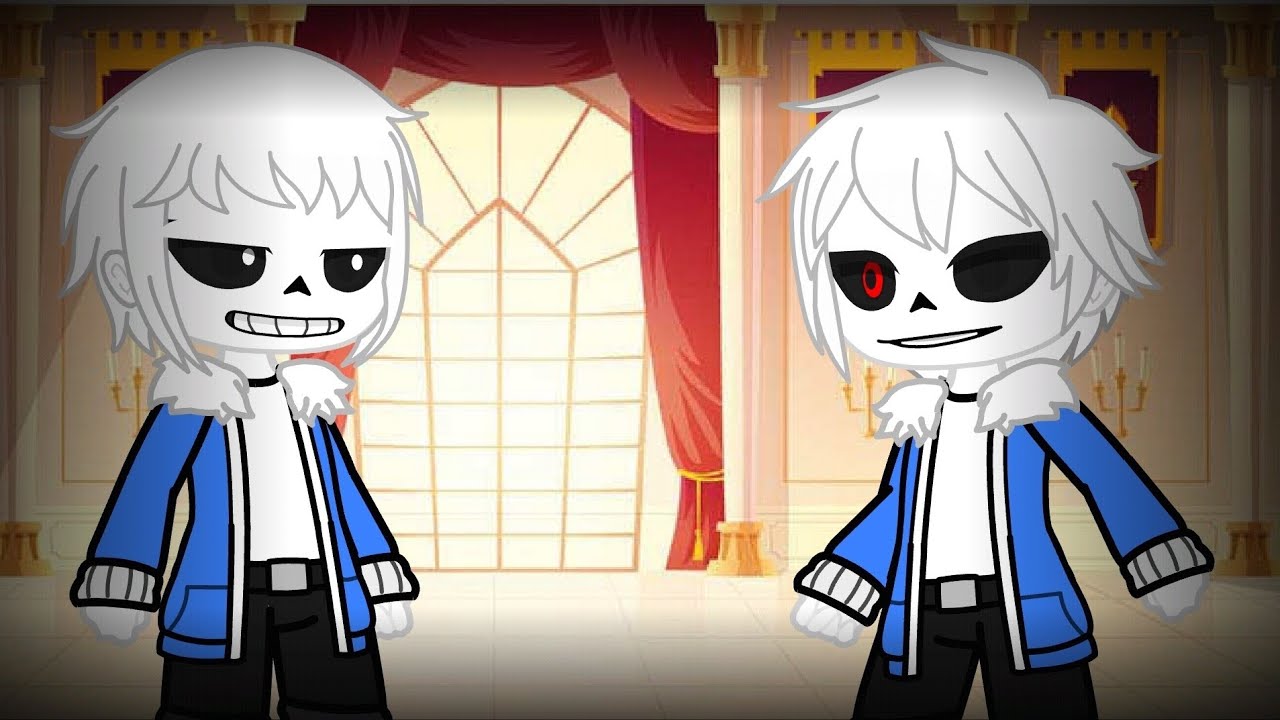 Fake Sans Vs Classic Sans/Gacha club/Animation