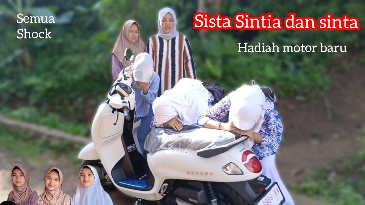 IMPIAN JADI KENYATAAN ‼️HADIAH MOTOR BARU BUAT GADIS TANPA AYAH