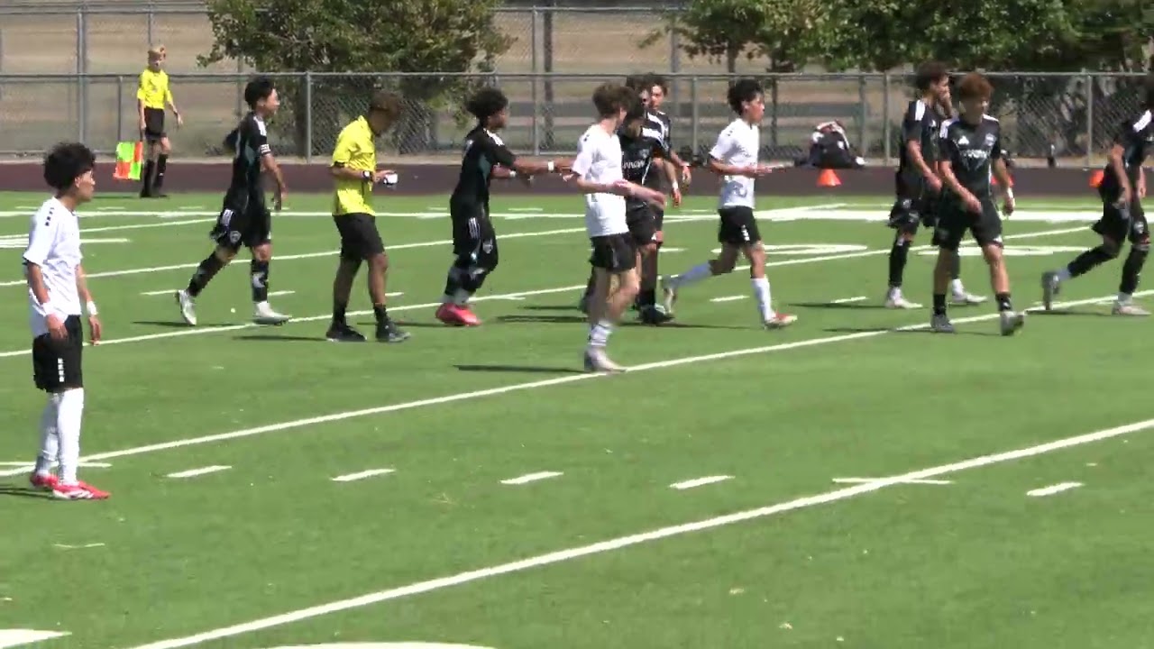2025.09.14, half 1: league game - De Anza Force MLS Next U16 2010B vs. Napa United U16 MLS Next