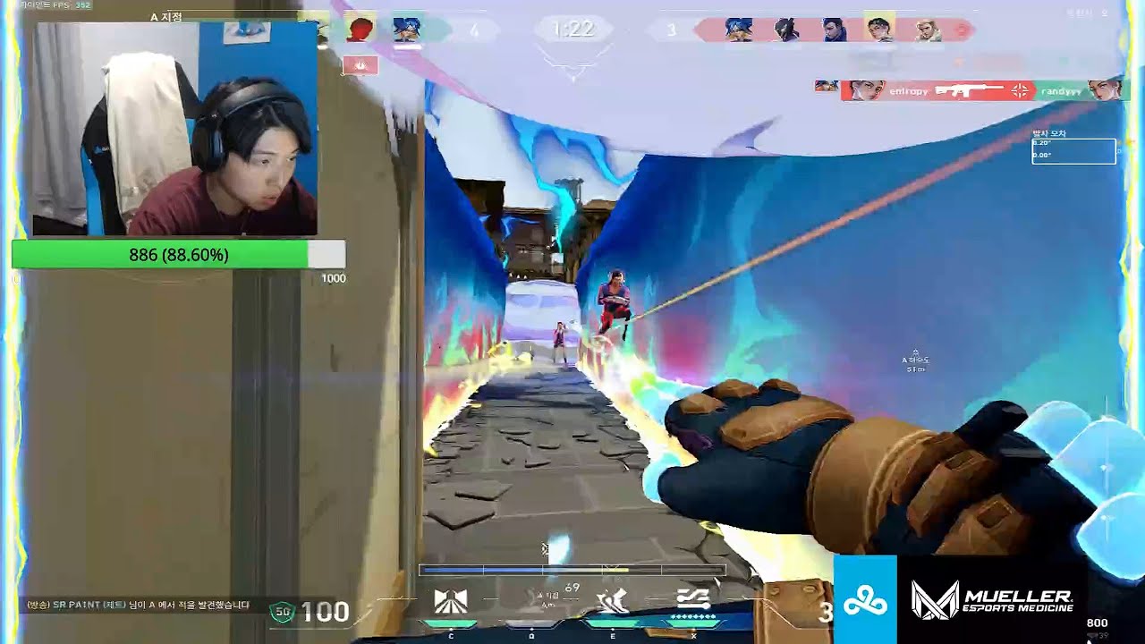mvp! HAVEN! C9 OXY Neon Valorant Ranked Gameplay Full Math VOD