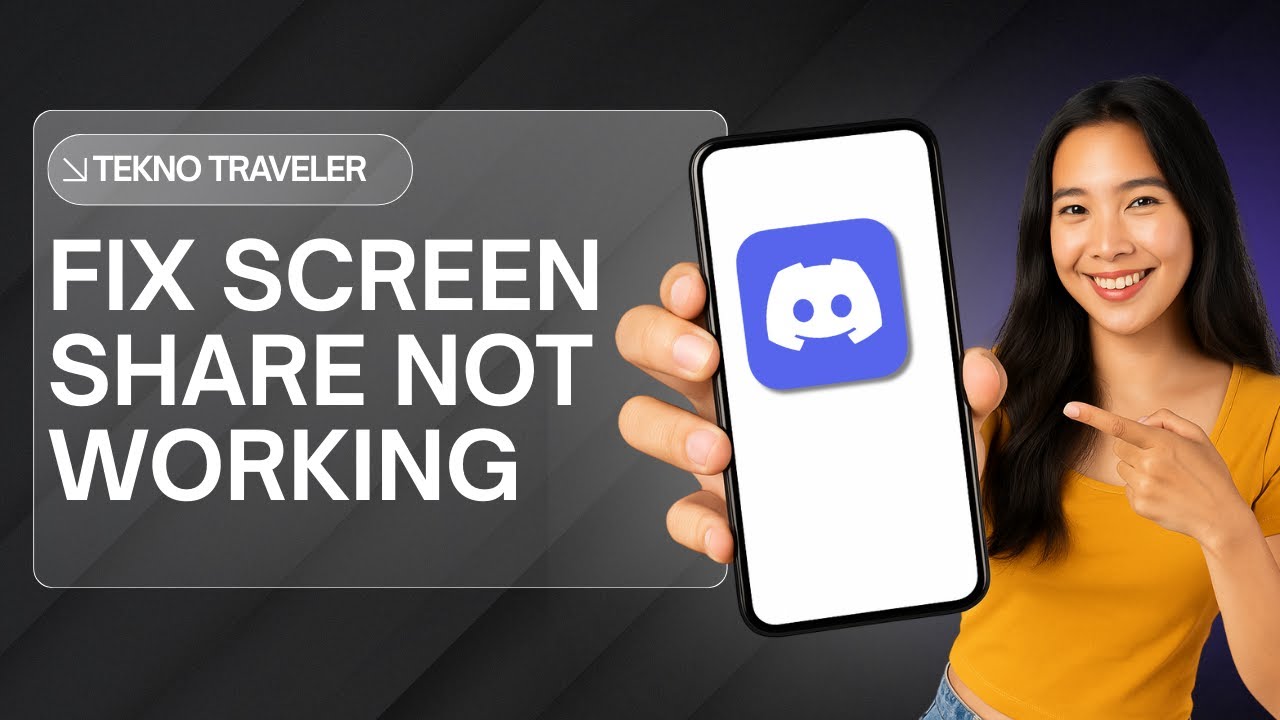 DISCORD MOBILE SCREEN SHARE NOT WORKING_ FIX IT NOW! (EASY GUIDE 2025)