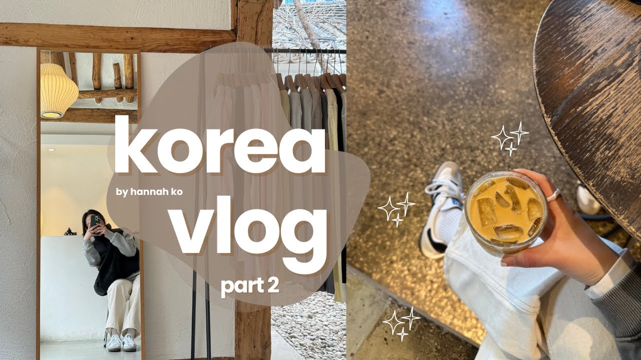 [korea vlog 2] gyeongbokgung, street food, namsan tower, lotte world, everland, and cafe hopping!