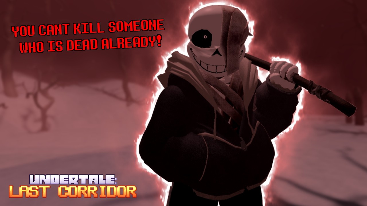 THIS CHARACTER IS VERY OP AND FUN!!! Undertale: Last Corridor Horror Sans Remodel Gameplay
