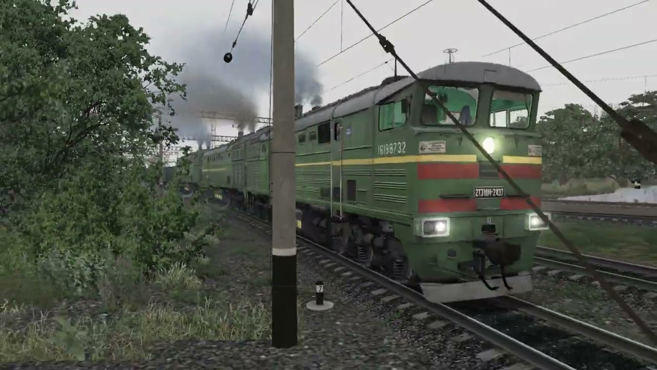 [RailWorks/TrainSimulator2022] Запуск и отправление 3ТЭ10М