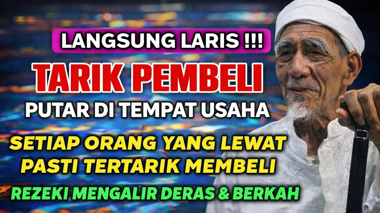 LANGSUNG LARIS ! PUTAR DITEMPAT USAHA DOA PELARIS DAGANGANINI SETIAP ORANG LEWAT LANGSUNG TERTARIK