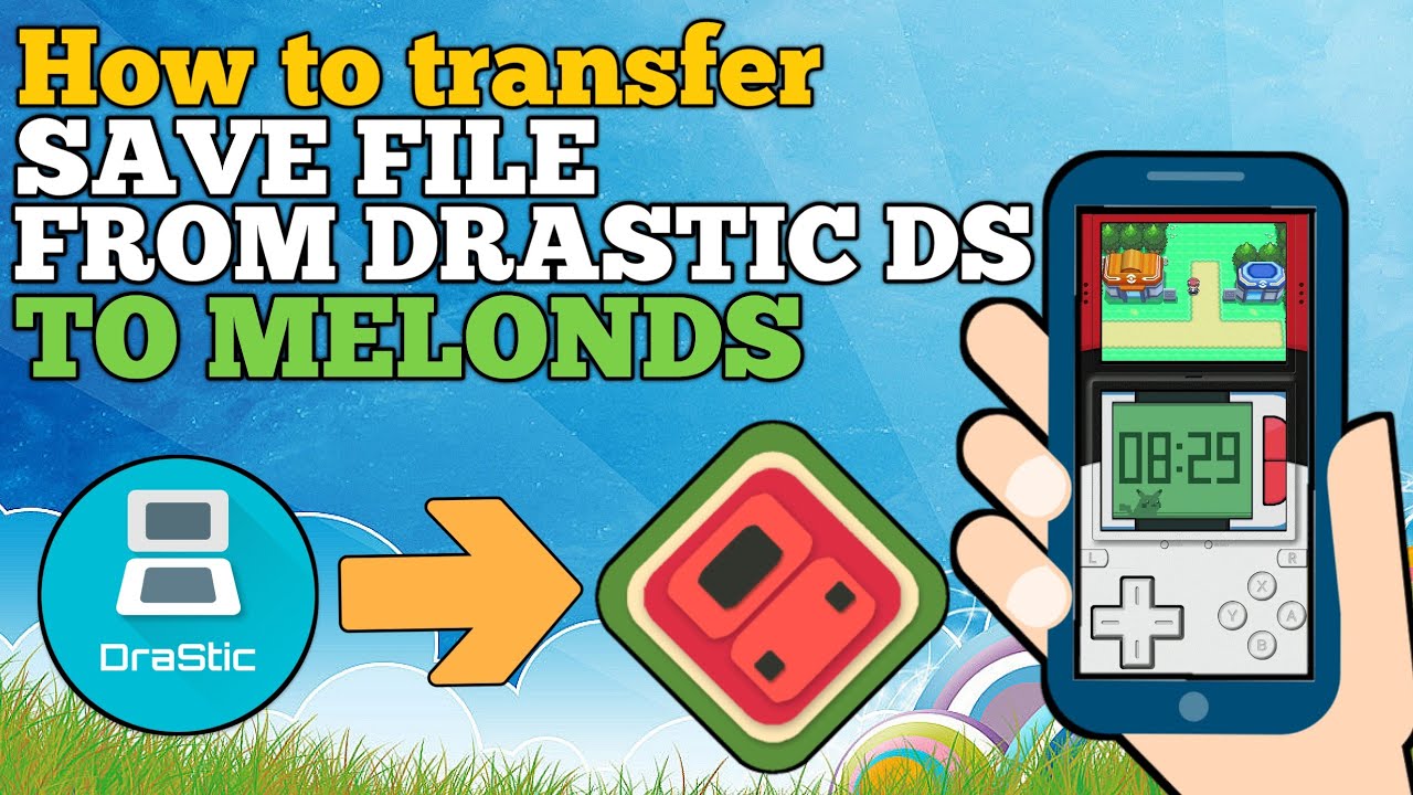 How to Transfer your save file from DrasticDS to MelonDS | Tutorial
