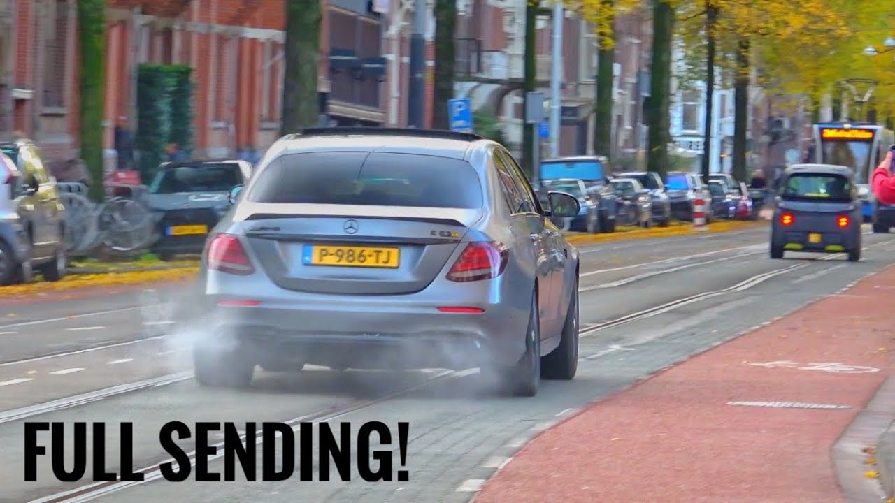 BEST OF AMG Performance In Amsterdam 2024! IDIOT Driving, LOUD Acceleratings and EPIC V8's!