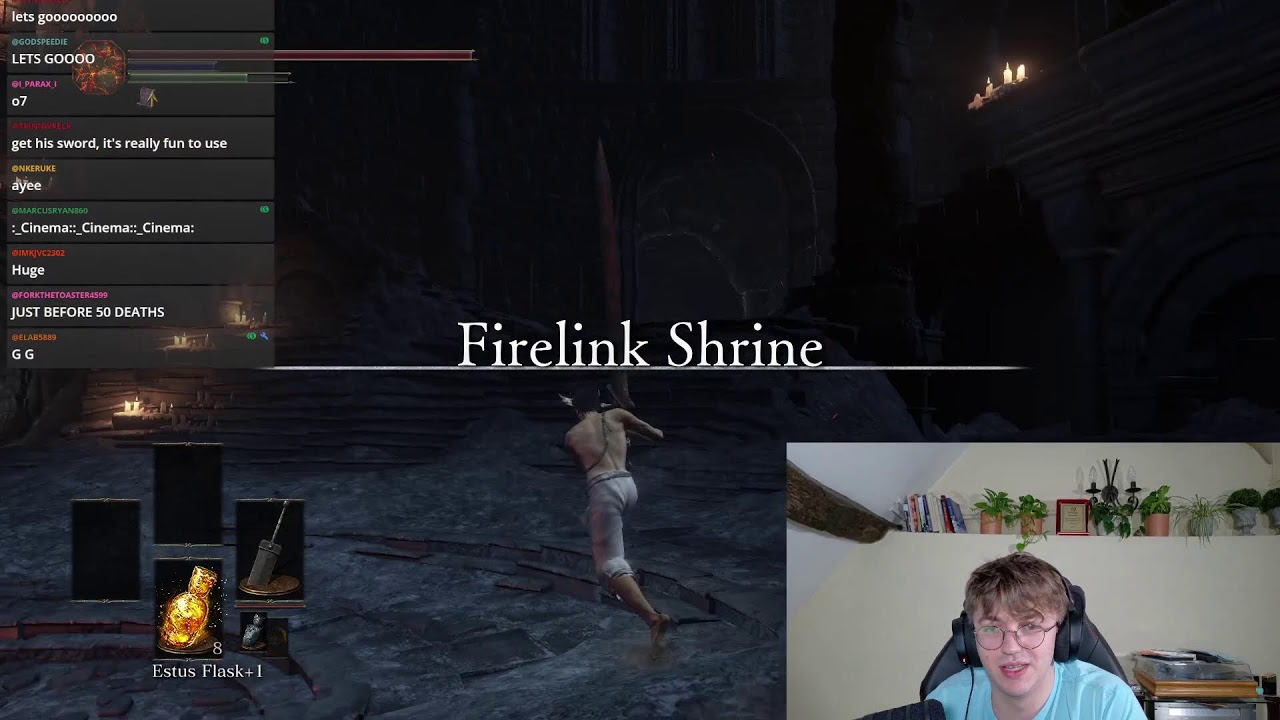 Chill stream, Q and A, and Dark Souls 3