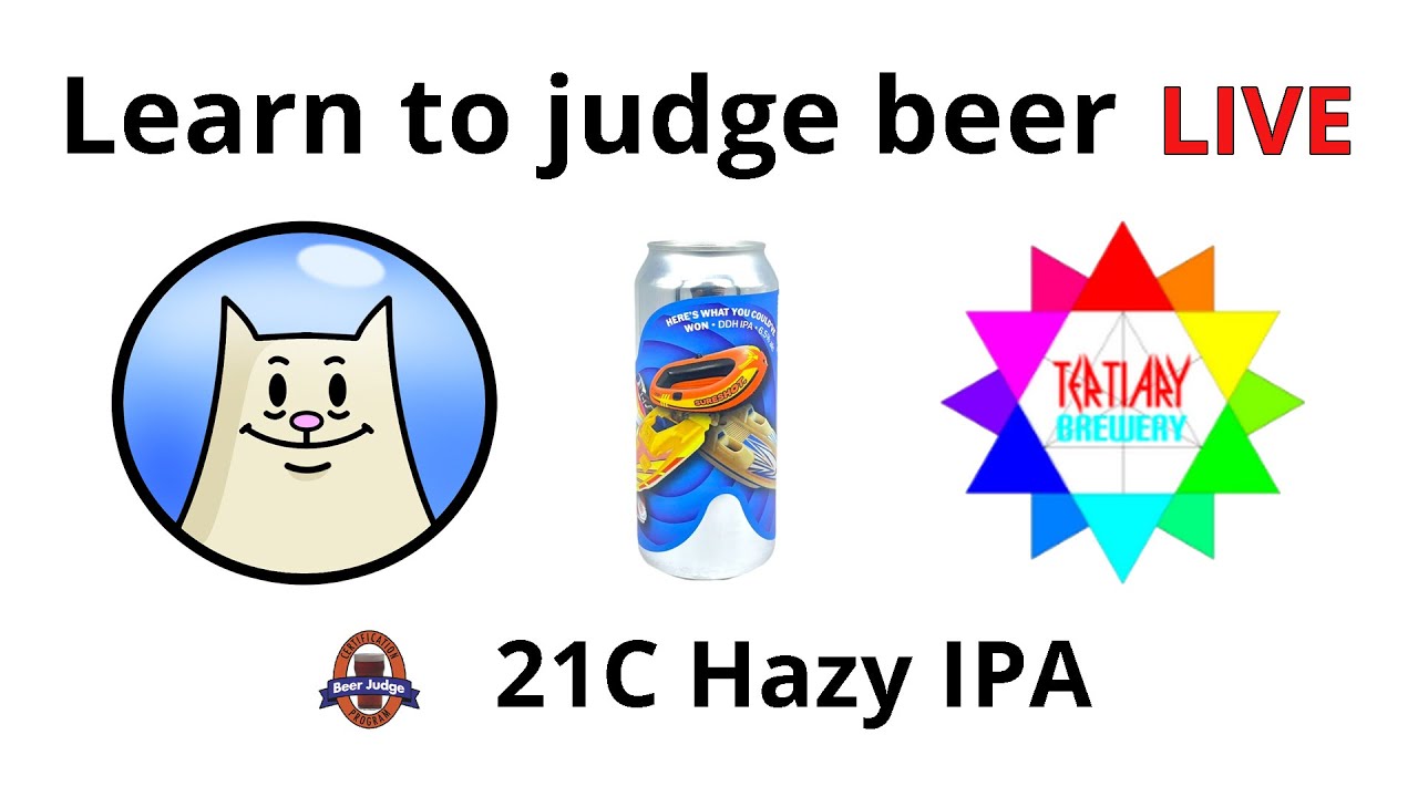 Learn to judge beer. BJCP 21C Hazy IPA - Sureshot Here's what you could have won