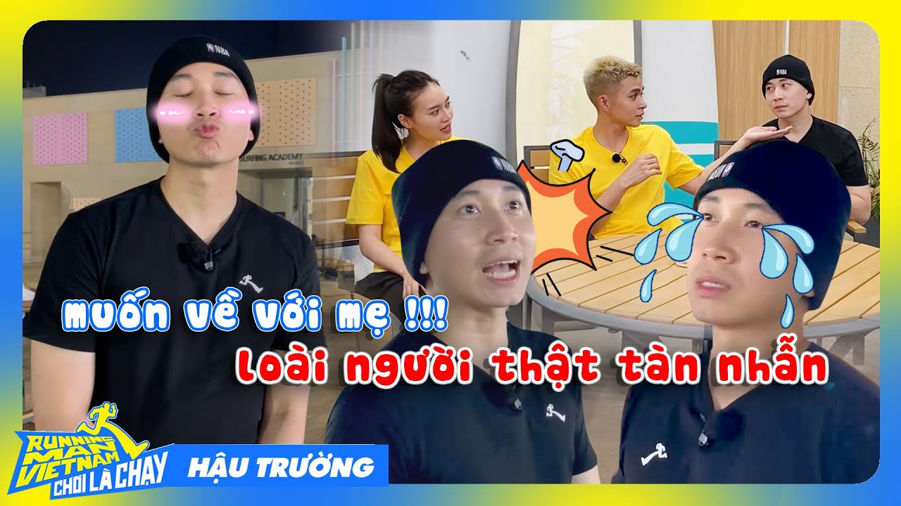 Karik sốc tâm lý rơi lệ muốn bỏ về vì bị loại, phẫn nộ với Ngô Kiến Huy | HẬU TRƯỜNG CHƠI LÀ CHẠY