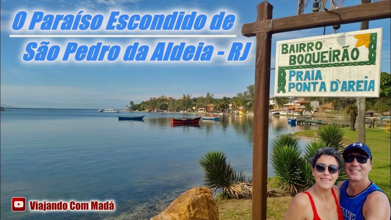 🌊☀️Natureza e Sossego: A Praia Ponta da Areia é um Paraíso Escondido em São Pedro - RJ!