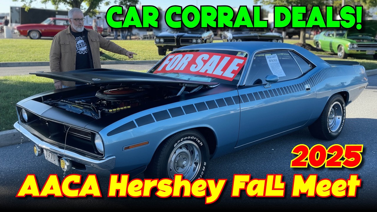 AACA Hershey Fall Meet 2025 - Car Corral Walkthrough!