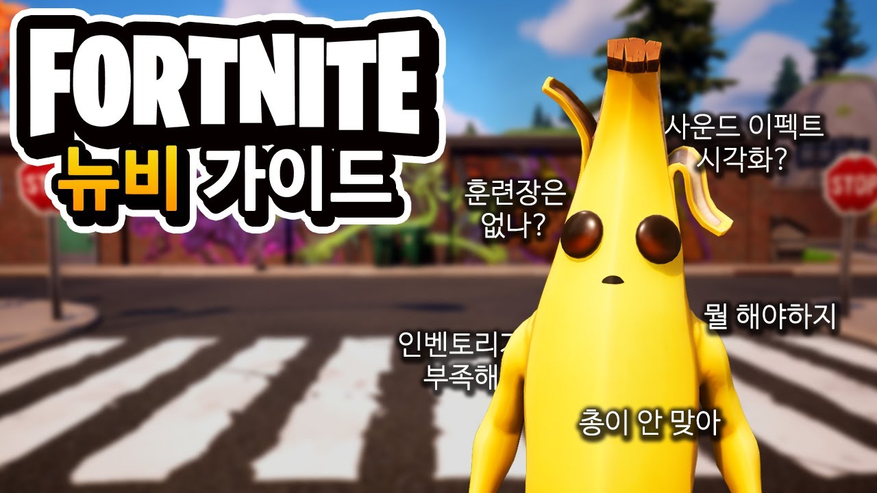 포트나이트 뉴비 가이드