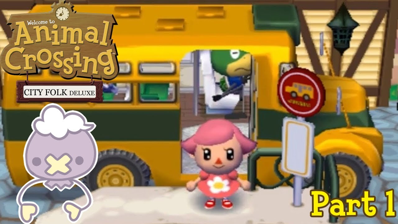 Let's Play Animal Crossing: City Folk Deluxe - #1. A Town with Very PHAT Land